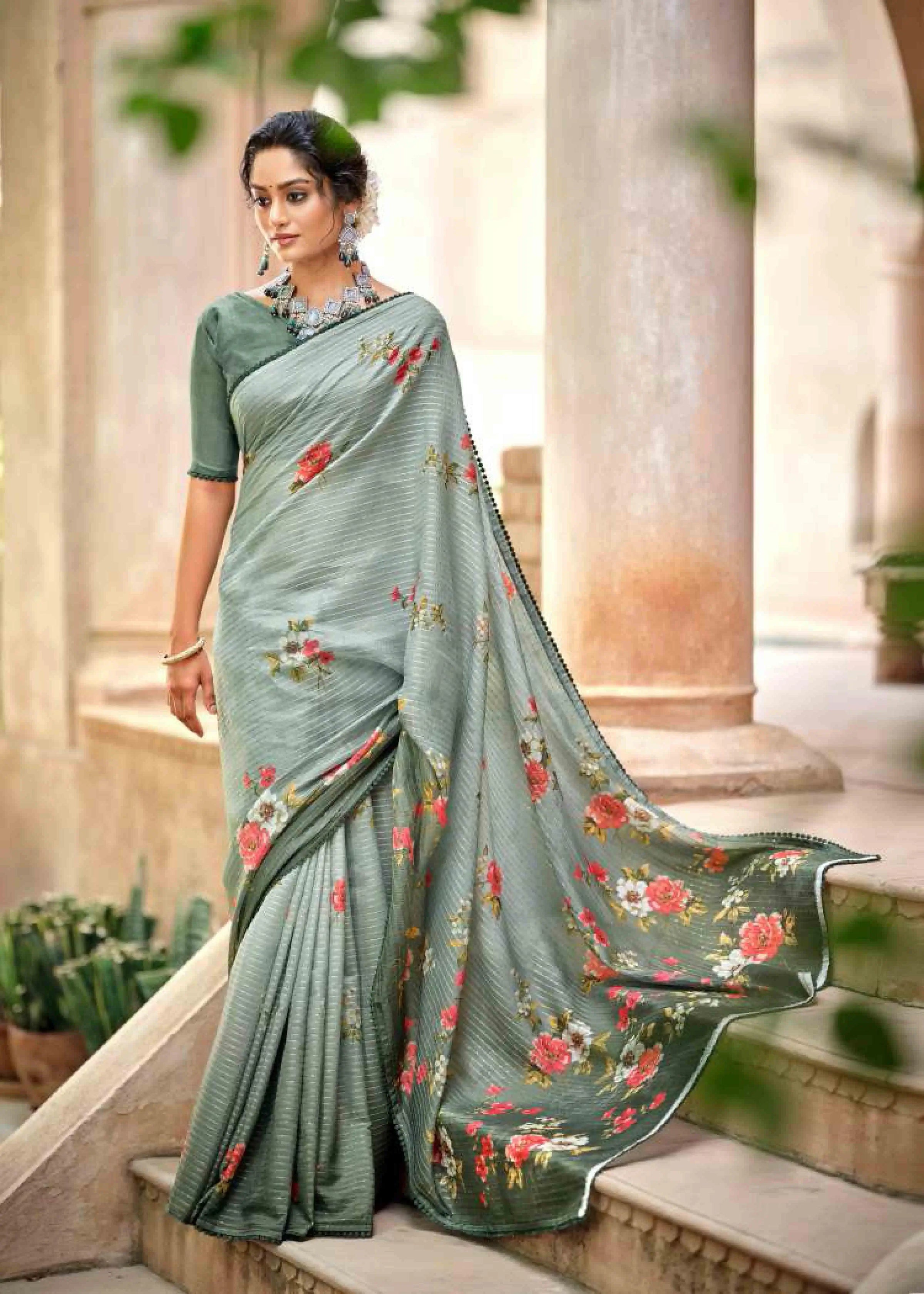 Floral Sarees