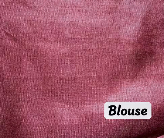 Solid Maroon saree blouse for woman.